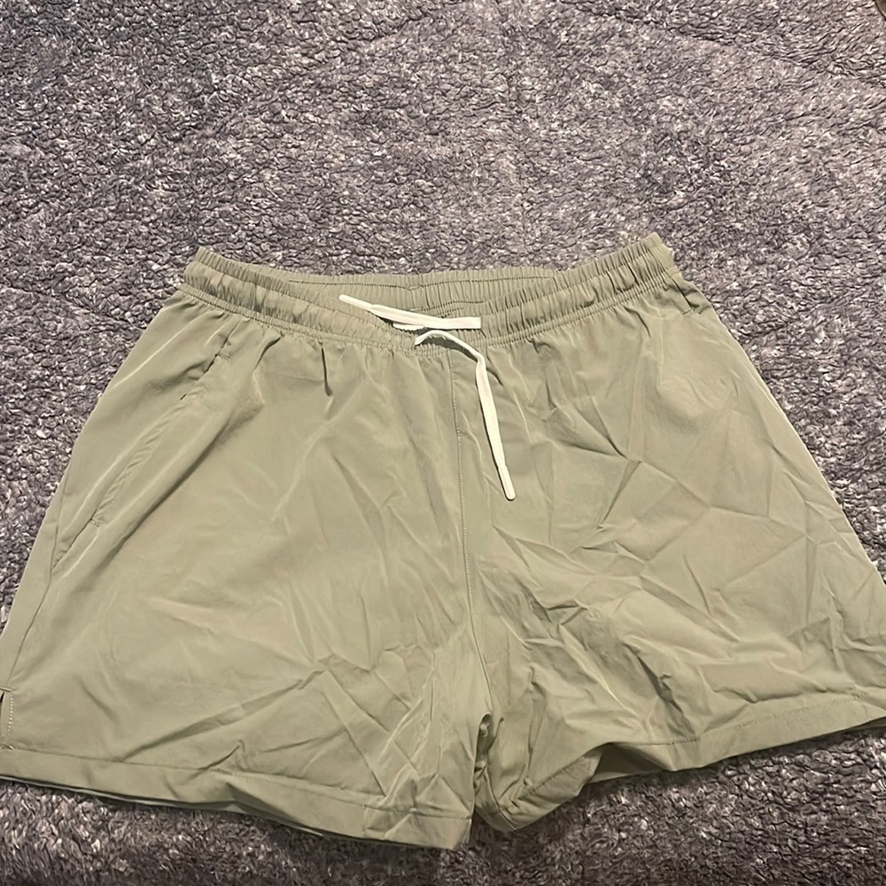 Green SHEIN athletic shorts (fit more like a large)